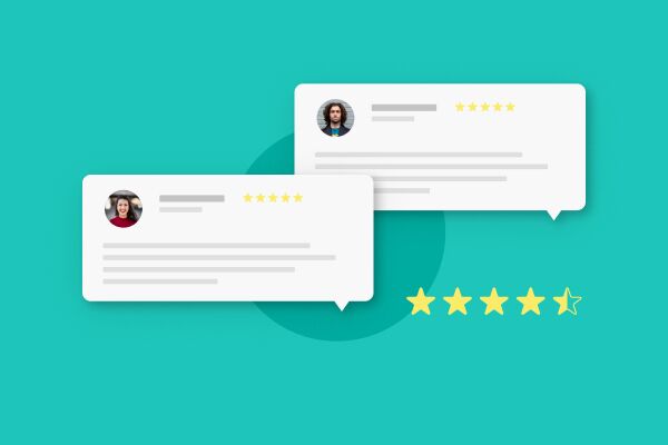 Как работают отзывы на клиентских сайтах Хорошопа