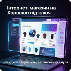 Інтернет-магазин на Хорошоп під ключ за 7–10 днів